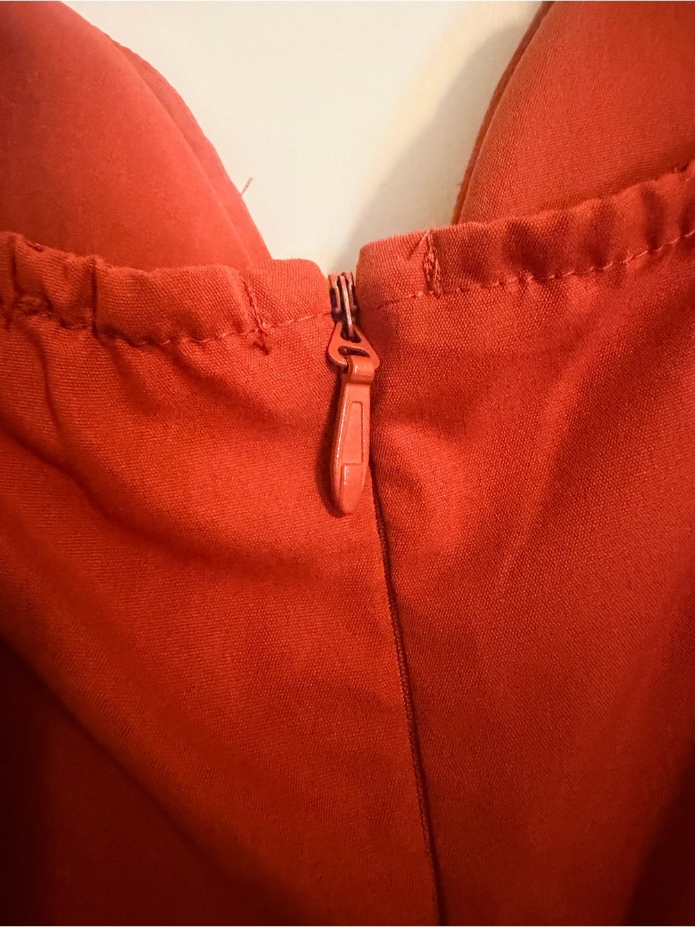 PrettyLittleThing Rust Strapless Draped High-Low Skirt - Picture 10 of 10